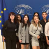 Samorząd Uczniowski  z wizytą w Parlamencie Europejskim