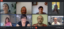Wirtualne spotkanie opiekunów projektu Erasmus + po wakacjach 